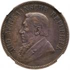 South Africa. 5 Shillings, 1892 NGC EF40