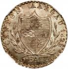 Switzerland: Aargau. 5 Batzen, 1826 NGC MS66