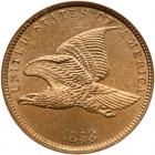 1858 Flying Eagle 1C. Sm Letters NGC MS65