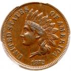 1872 Indian Head 1C PCGS AU50