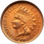 1908 Indian Head 1C NGC MS65 RD