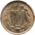 1874 Nickel 3C PCGS MS65 - 2