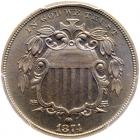 1874 Shield 5C PCGS MS66