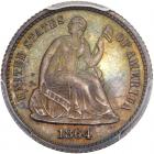 1864 Liberty Seated H10C PCGS Proof 65