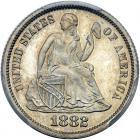 1882 Liberty Seated 10C PCGS PF66 CAM