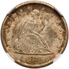 1875-CC Twenty Cents NGC Unc Details