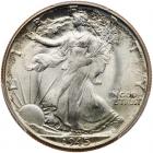 1945 Liberty Walking 50C PCGS MS67