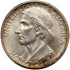 1935-D Boone Half Dollar. Small 1934 on reverse