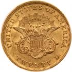 1853 $20 Liberty PCGS AU55 - 2