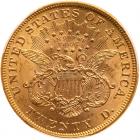 1873 $20 Liberty. Open 3 PCGS MS62 - 2