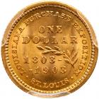 1903 Louisiana Purchase-Jefferson Dollar - 2