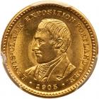 1905 Lewis & Clark Gold $1 PCGS MS63