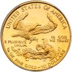 1991-P $10 American Gold Eagle proof coin PCGS PF70 DC - 2