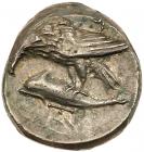 Moesia, Istros. Silver Drachm (5.70 g), 4th century BC Choice VF - 2