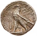 Seleukid Kingdom. Demetrios II Nikator. Silver Tetradrachm (12.87 g), second reign, 129-125 BC - 2