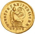 Arcadius. Gold Solidus (4.44 g), AD 383-408 Nearly Mint State - 2