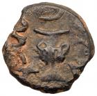 Judaea, The Jewish War. AE Prutah (2.05 g), 66-70 CE Choice VF