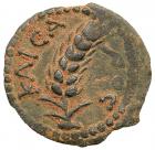 Judaea, Procuratorial. Coponius. AE Prutah (1.76 g), 6-9 CE EF