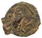 Judaea, Herodian Kingdom. Herod I. AE Lepton (0.80 g), 40 BCE.-4 CE Choice VF