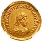 Valentinian II. Gold Solidus (4.42 g), AD 375-392