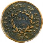 1794 C-5a R4+ Small Edge Letters PCGS VF Details, Environmental Damage - 2