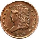 1828 C-3 R1 13 Stars PCGS graded MS64 Brown, CAC Approved
