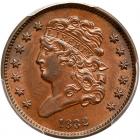 1832 C-3 R2 PCGS graded MS62 Brown