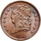 1832 C-3 R2 PCGS graded MS64 Brown, CAC Approved