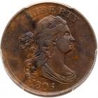 1805 C-1 R2- Repunched 5 PCGS graded MS63 Brown