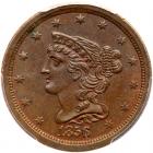 1856 C-1 R2 PCGS graded MS64 Brown, CAC Approved