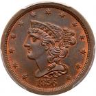 1856 C-1 R2 PCGS graded MS64 Red & Brown, CAC Approved