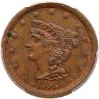 1856 C-1 R2 PCGS graded MS64 Brown