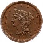 1857 C-1 R2 PCGS graded MS64 Brown