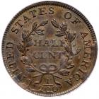 1804 C-6 R2 Spiked Chin PCGS graded MS63 Brown, CAC Approved - 2