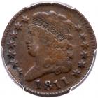 1811 C-1 R7 (as a die state) PCGS Genuine, Fine Details, Tooled