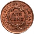 1834 N-3 R1 Large 8, Small Stars, Medium Letters PCGS UNC Details, Quest. Color - 2