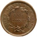 1840 N-7 R3 Large Date PCGS graded MS64 Brown, CAC Approved - 2