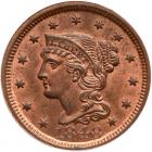 1848 N-9 R1 PCGS graded MS64 Red & Brown, CAC Approved