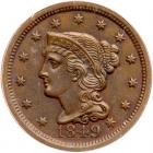 1849 N-14 R3- PCGS graded MS64 Brown