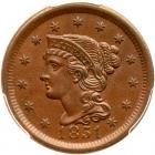 1851 N-7 R1 PCGS graded MS63 Brown