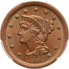 1854 N-3 R1 PCGS graded MS65 Brown, CAC Approved