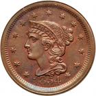 1854 N-11 R2 NGC graded MS64 Red & Brown