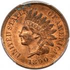 1890 Indian Head 1C PCGS MS63 RB