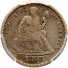 1868-S Liberty Seated 10C PCGS VF20