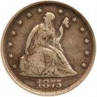 1875-S Twenty Cents ANACS VF20 Details