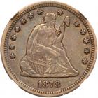 1878-CC Liberty Seated 25C NGC EF40