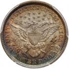 1897 Barber 25C PCGS AU58 - 2