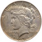 1934-S Peace $1