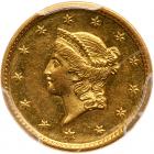 1851 $1 Gold Liberty PCGS AU58