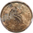 1887 Liberty Seated 10C PCGS MS66